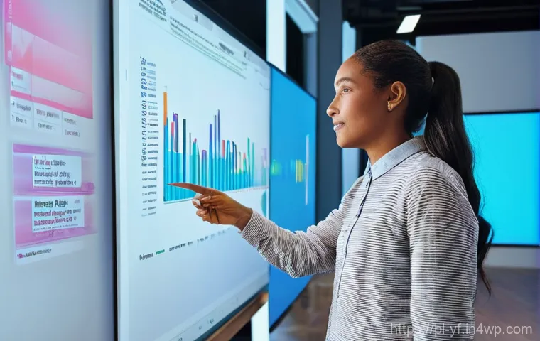 커뮤니티 운영에 필요한 팀 구성 전략 - **Prompt:** "A thoughtful and engaged female Moderator, mid-30s, with a patient and assertive demean...