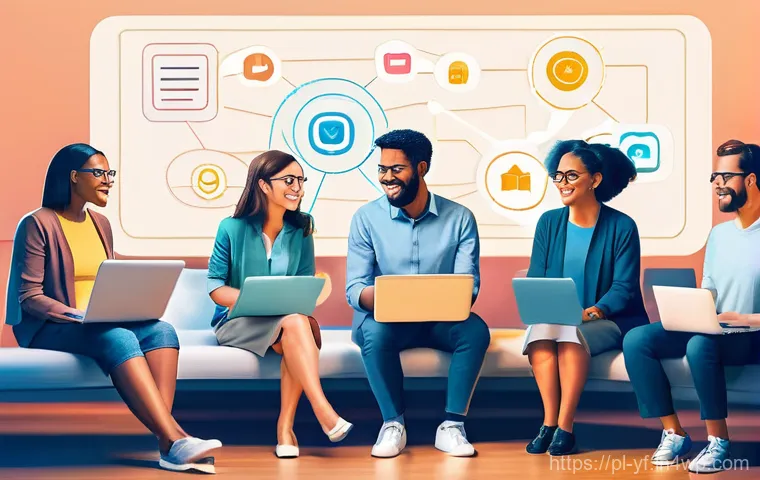 게시판 관리의 중요성과 효율적인 운영법 - Image Prompt 1: The Benevolent Community Moderator**