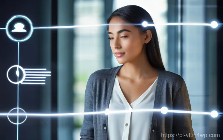 기술 변화를 반영한 커뮤니티 운영 전략 - **Prompt:** A dynamic scene featuring a female content creator in a vibrant, artistic studio space, ...